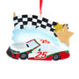 Race Car Christmas Tree Ornament