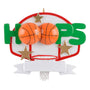 Personalized "Hoops" Basketball Ornament