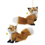 Fuzzy Fox Ornament