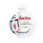 Doctor Glass Bulb ornament 