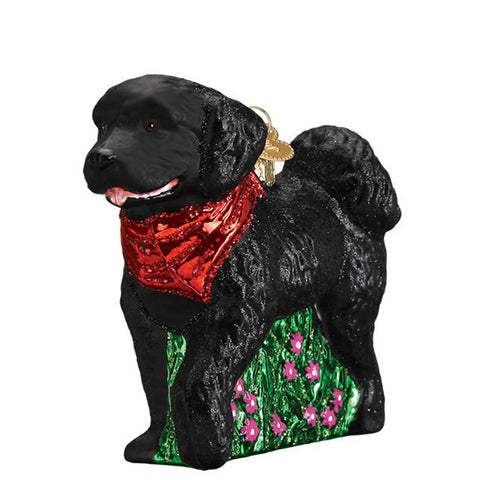 Doodle Dog Black Ornament - Old World Christmas