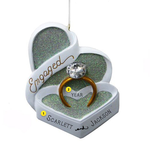 Wedding Attire Personalized Ornament - Ornaments From The Heart