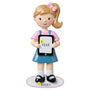 Girl with Ipad or Tablet ornament