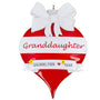 Granddaughter Christmas Tree Ornament