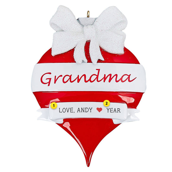 Grandma Christmas Tree Ornament