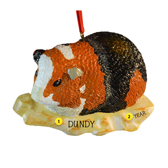 Personalized Guinea Pig Ornament