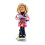 Personalized Hairdresser Ornament - Female, Blonde Hair