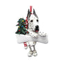 Great Dane Dog Christmas Ornament Harlequin