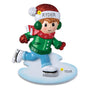 Ice Skater Boy resin personalized ornament