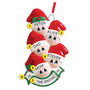 Stocking Cap Family of 5 Ornament for Christmas Tree
