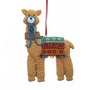 Personalized Llama with Blanket Ornament