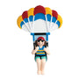 Parasailing Ornament with Colorful Parachute