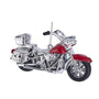 Motorcycle Christmas Ornament - Red