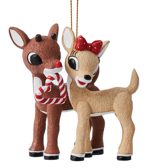 Rudolph & Clarice Ornament | Licensed Character Ornaments – Callisters ...