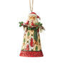 Santa with Cardinals Ornament - Jim Shore