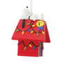 Snoopy with Red Doghouse Christmas Ornament 