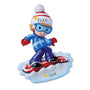 Snowboarding Male resin personalized ornament  Edit alt text